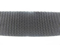 50m roll of webbing/bag webbing width 30mm polypropylene/thickness 1.7mm/model GERMANY black