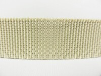 50m-Rolle Gurtband/ Taschengurtband Breite 40mm Polypropylen / Stärke 1,8mm / MADE IN GERMANY beige