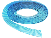 50m-Rolle Gurtband/ Taschengurtband Breite 40mm Polypropylen / Stärke 1,8mm / MADE IN GERMANY himmelblau