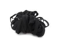 Rubber bands - 25m in white and black - 5mm