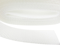 50m-Rolle Gurtband/ Taschengurtband Breite 25mm Polypropylen / Stärke 1,8mm / MADE IN GERMANY weiß