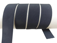 Elastic band with stable tensile strength - 20mm black