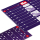 Prym 2x ironing rulers universal 10cmx30cm 5cmx15cm purple