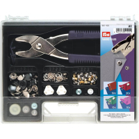 Prym assortment box Vario Plus press studs pliers