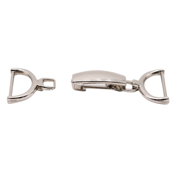 Clasp model "Yade" 25 x 68 mm silver