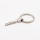 Key ring with chain model "Gecko" 62mm silver
