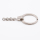 Key ring with chain model "Gecko" 62mm silver
