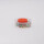 Glass head pin with foam cushion red 0.65 x 30 mm