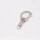 Carabiner hook with chain model "mini-gecko" 40 mm