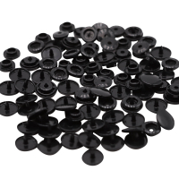 Original Kam-Snap press fasteners 25 pieces black
