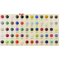 Original Kam-Snap press fasteners 25 pieces medium blue