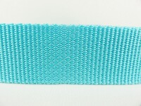 Top quality bag straps 25 mm turquoise-blue