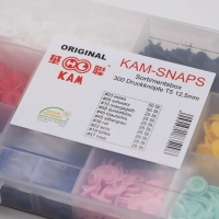 Original Kam-Snaps assortment box of snap fasteners 300 pieces