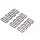 10x slider regulator for corsetry - elastic bands 15-22 mm