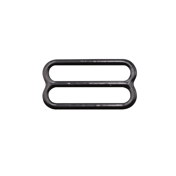 10x slider regulator for corsetry - elastic bands 19 mm black
