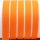Schlauchkordel / Flachkordel - 100 % Baumwolle - 18 mm orange