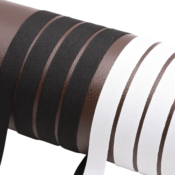 12m Einfassband - Sanitärband 14 mm schwarz & weiß