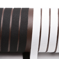 12m edging tape - sanitary tape 14 mm black & white