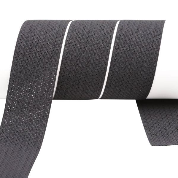 Gummiband für Rückenbandage extra Breit 5 cm schwarz