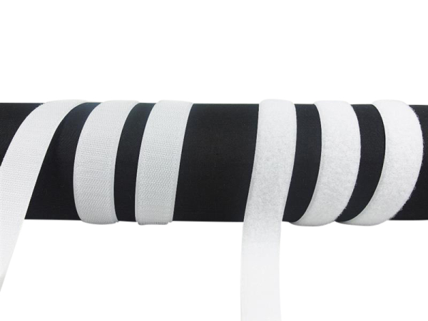 Velcro FIX for sewing on 40 mm white