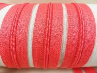 Endless zipper model "Holiday" 3 mm (for long zipper) melon