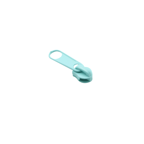 Zipper 5 mm spiral light turquoise