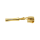 Delrin VISLON Zipper for 6 mm plastic teeth No. 5 model "LEE" gold