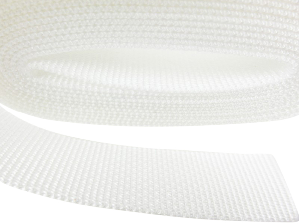Top quality bag straps 30 mm white