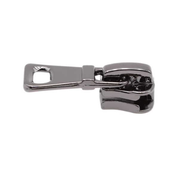 Delrin VISLON Zipper for 6 mm plastic teeth No. 5 model "TAP" platinum