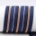 Endlos- Reißverschlüsse Modell "Brilliant" Nr. 7  mit roségoldener Spirale marineblau