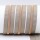 Endlos- Reißverschlüsse Modell "Brilliant" Nr. 7  mit roségoldener Spirale beige