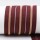 Endlos- Reißverschlüsse Modell "Brilliant" Nr. 7  mit roségoldener Spirale bordeaux