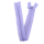 Seam-covered zippers 25 cm light lilac