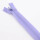 Seam-covered zippers 25 cm light lilac