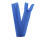 Seam-covered zippers 25 cm royal blue