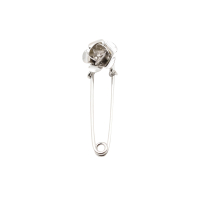 Kilt - Sicherheitsnadeln Modell "Rose" 54 mm x 16 mm x 14 mm silber
