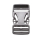Plastic buckle model "Solid" - 30 mm