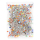 Glass head pins - EXTRA FINE - 280 pieces (20g) model "Self-Mix" 0.55 x 30mm