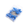 Flower head pins quilt pack of 100 54 x 0.58mm blue