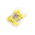 Flower head pins quilt pack of 100 54 x 0.58mm yellow