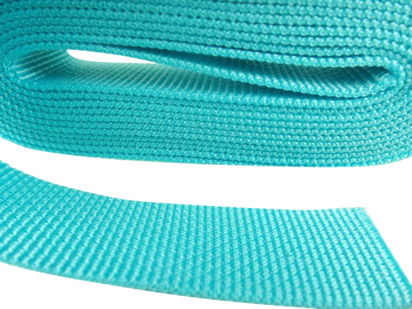 Taschengurtbänder in Top-Qualität 30 mm türkis-blau