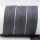 Delrin VISLON zippers sold by the meter plastic teeth 6 mm / loose medium gray
