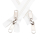 YKK tent zipper spiral divisible with 2 double sliders 3...