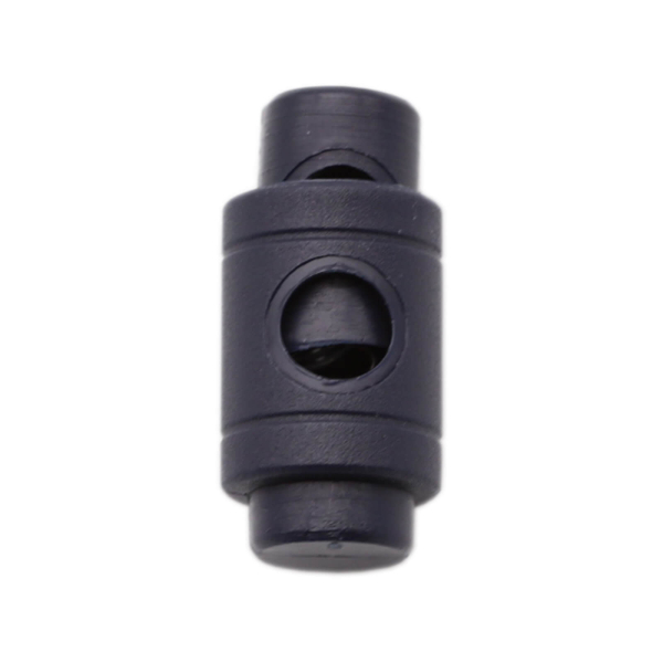 Cord stopper - cylinder - for cords up to 6 mm Ø navy blue