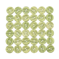 Buttons set of 36 TOP offer Ø 18 mm emerald green