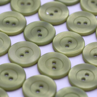 Buttons set of 36 TOP offer Ø 18 mm emerald green