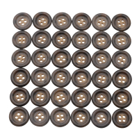 Buttons set of 36 TOP offer Ø 15 mm grey-beige
