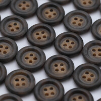 Buttons set of 36 TOP offer Ø 15 mm grey-beige