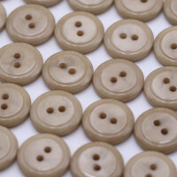 Buttons set of 36 TOP offer Ø 15 mm beige