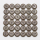 Buttons set of 36 TOP offer Ø 15 mm dark beige